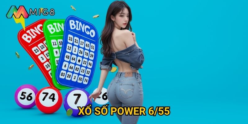 Xổ số Power 6/55 tại Mig8 có độ khó và thưởng ra sao?
